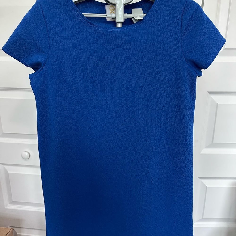 Peace Love Cake Blue Shift Dress